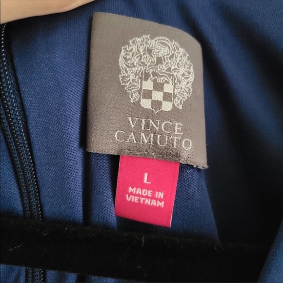 Vince Camuto Tie Wide Leg Sleeveless Jumpsuit - Picture 4 of 4